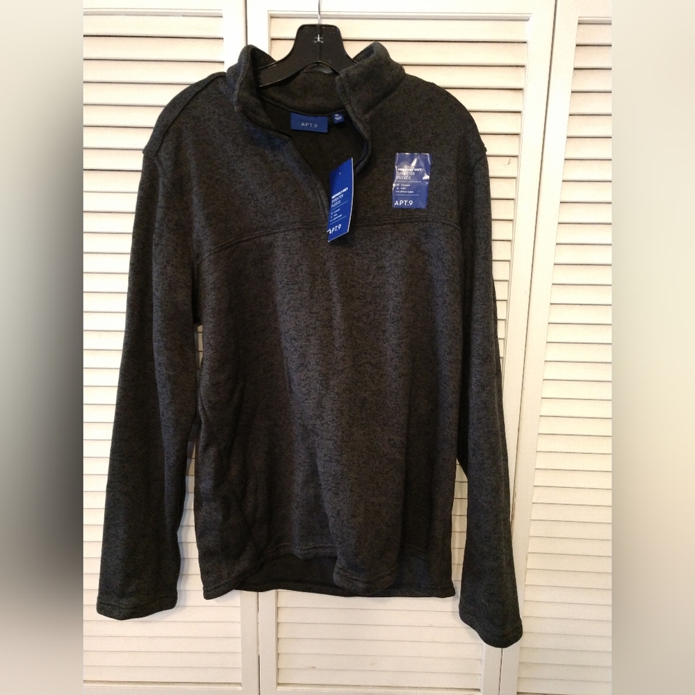 Apt 9 Pullover Sweater Fleece XL